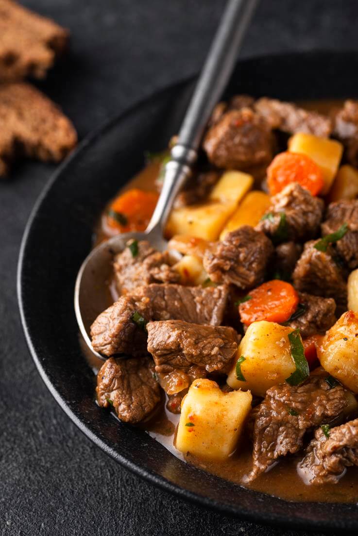 receta bife a la criolla